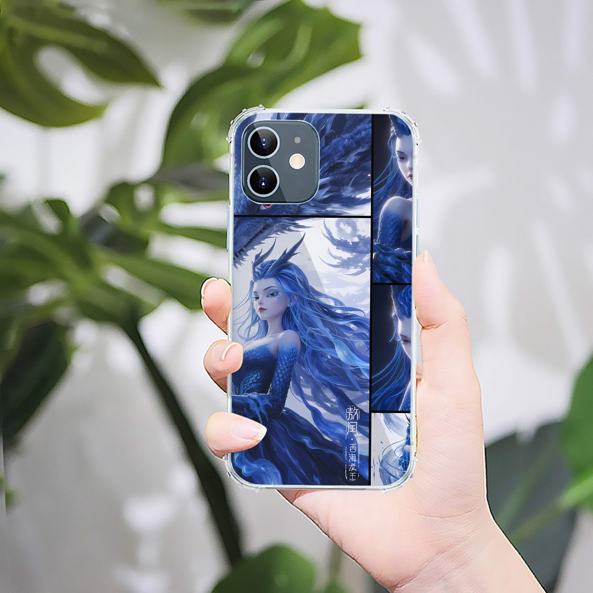 （画像用） Ne Zha 2 ナタ 魔童の大暴れ 【iPhone 12シリーズ対応】透明スマホケース（クリアソフトケース）